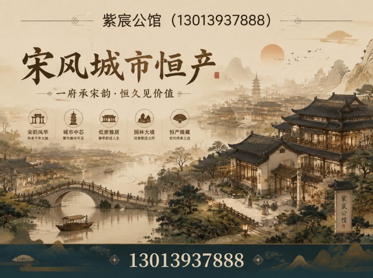 江苏宋风城市恒产展示图